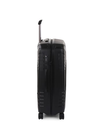 Roncato Ypsilon 4 Rollen Trolley 78 cm mit Dehnfalte in nero