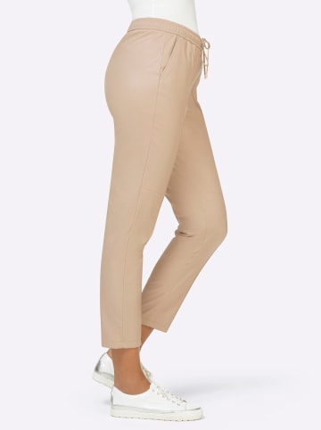 creation L Lederimitathose in beige