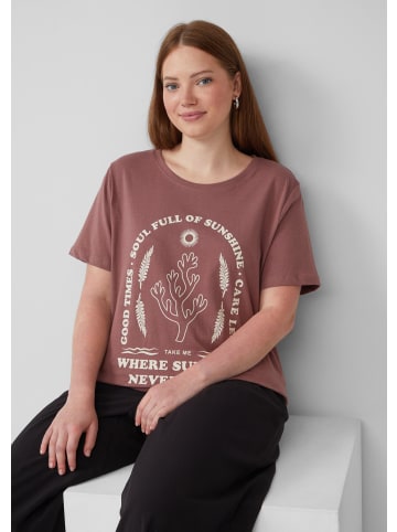 QS T-Shirt in 47D0_altrosa