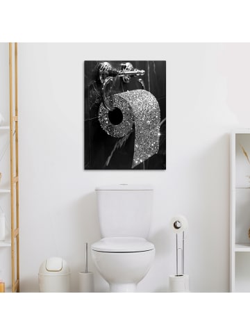 MuchoWow Leinwand bilder Toilettenpapier (BxH)