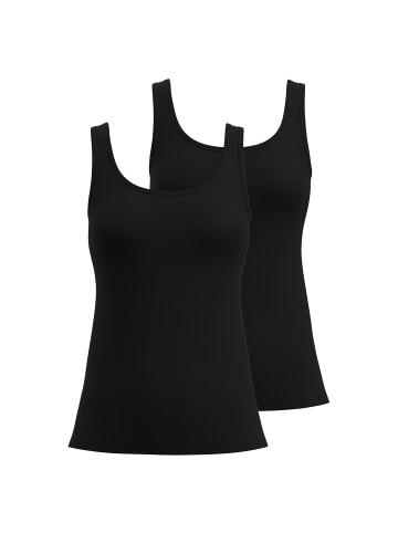 Calida Unterhemd 2er Pack in Schwarz