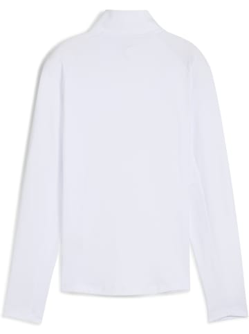 Puma Pullover "W Pure 2.0 1/4 Zip" in Weiß