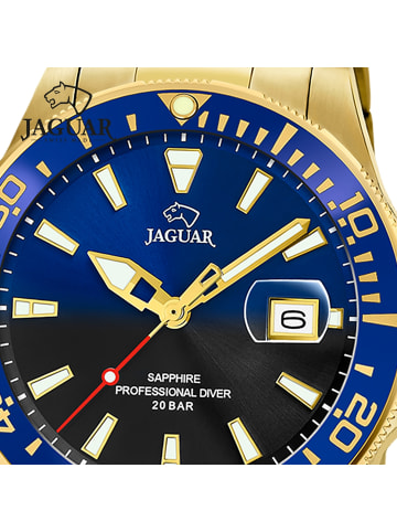 Jaguar Analog-Armbanduhr Jaguar Executive gold groß (ca. 43mm)