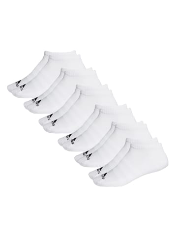 adidas 6 Paar C SPW Low Sneaker in Weiß