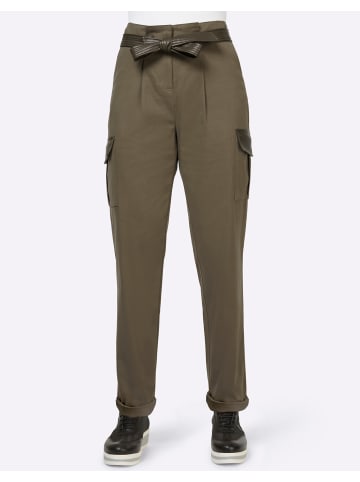 Heine Cargohose in khaki
