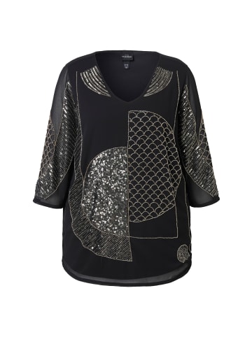 Ulla Popken Bluse in schwarz
