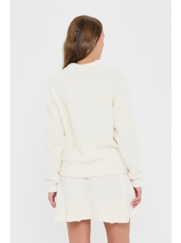 SAINT TROPEZ Strickpullover GelaSZ Lockere Passform in Bright White