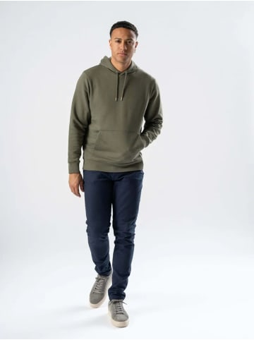 TeeShoppen Pullover Sweatshirt Hoodie in Army Green