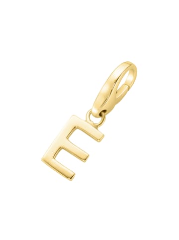 Giorgio Martello Milano Charm Buchstabe E in Gold