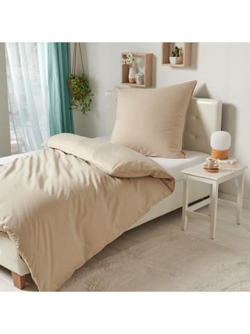 Traumschlaf Bettwäsche Basic Chambray in sand