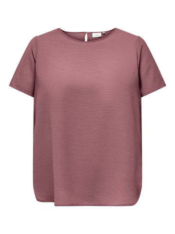 ONLY Carmakoma Bluse in Rose Brown