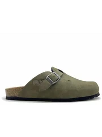thies Pantoletten für Herren in Oliv