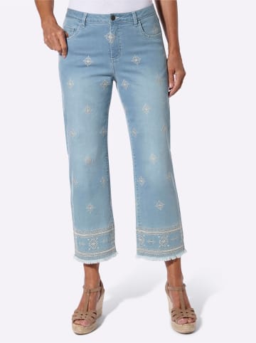 WITT WEIDEN 7/8-Jeans in blue-bleached