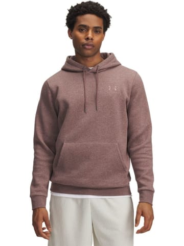Under Armour Hoodie "Icon Fleece Hoodie" in Braun