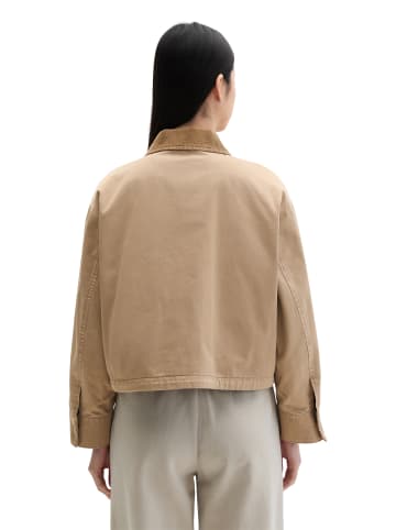 Marc O'Polo Barnjacket regular garment-dyed in Earthy Taupe
