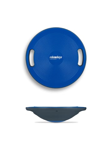 relaxdays Balance Board in Blau - Ø 40 cm