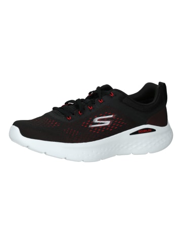 Skechers Sneaker in Schwarz/Rot