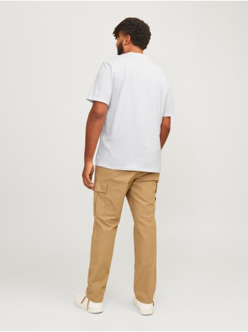 JACK & JONES PLUS T-shirt in Bright White
