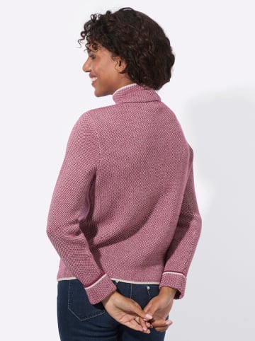 WITT WEIDEN Pullover in malve-ecru-meliert