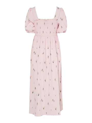 Pieces Maxikleid in Pink Tulle