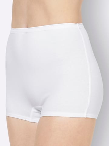 WITT WEIDEN Panty in 2x hellgrau-geringelt + 2x weiß