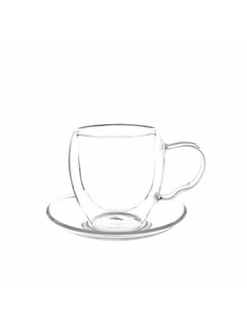 Zellerfeld 2er-Set Teegläser / Kaffeeglas 300ml in Transparent