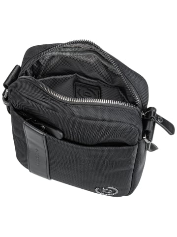 Bugatti Umhängetasche Nero S in Schwarz