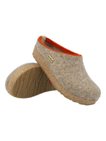 HAFLINGER Hausschuhe für Herren in beige