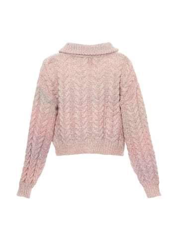 Sookie Damen Strickjacke in PINK GELB