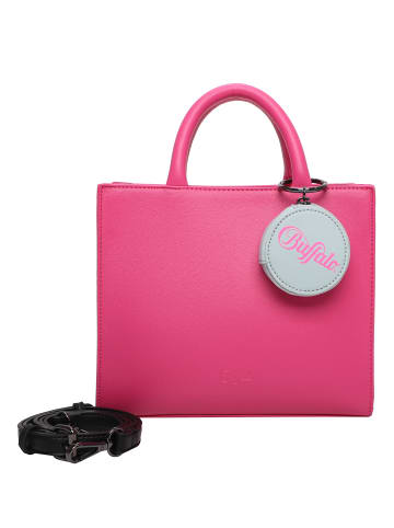 Buffalo Henkeltasche Big Boxy Collection Structure in Pink
