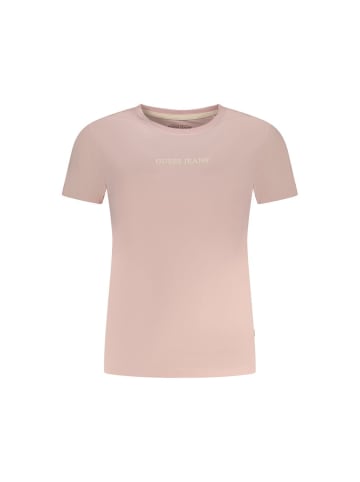 Guess Jeans Rosa Damen T-Shirt aus Baumwolle