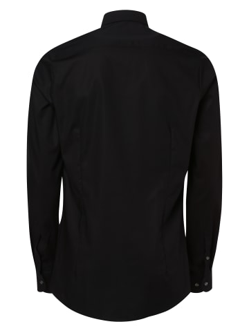 OLYMP  Hemd in schwarz