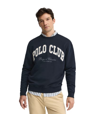 Polo Club Sweatshirt CHAIN VO in Navy Blau