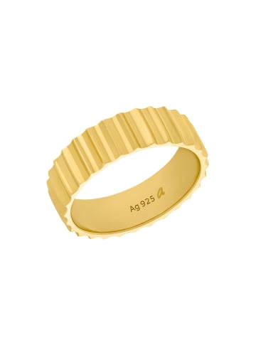 Amor Ring Silber 925, 14ct gelbvergoldet in Gold