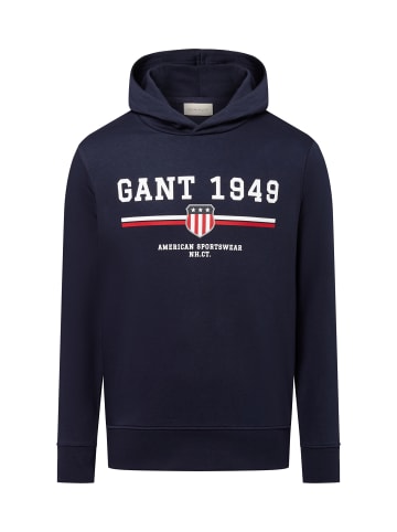 Gant Kapuzenpullover in marine - 0001