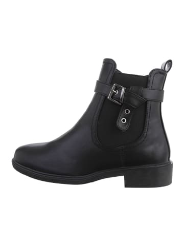 Ital-Design Stiefelette in Schwarz