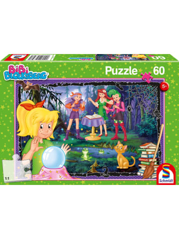 Schmidt Spiele Voll verhext. Puzzle 60 Teile | Kinderpuzzle Bibi Blocksberg