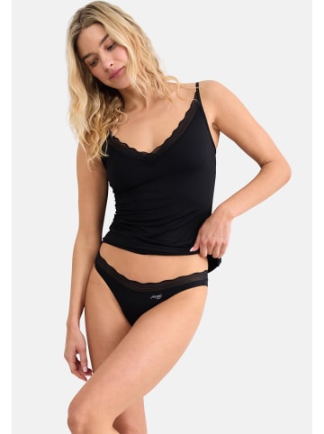Sloggi Mini Slip Go Blush in Schwarz / beige