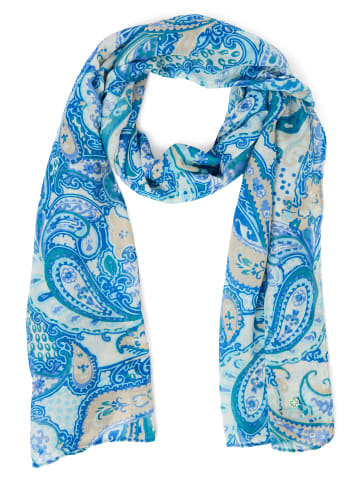 Codello Schal in blau mehrfarbig - 0001