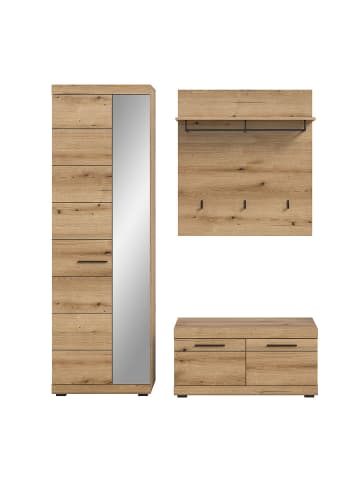ebuy24 Garderobenmöbel Scout Eiche 167 x 40 cm