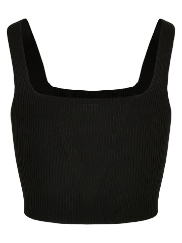Urban Classics Urban Classics Damen Ladies Cropped Knit Top in black