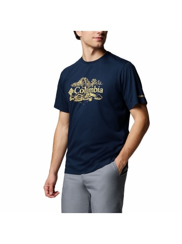 Columbia T-Shirt in Dunkelblau