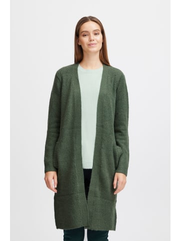 b.young Strickjacke BYMIRELLE  20806430  Lange Strickjacke mit Taschen in Grün