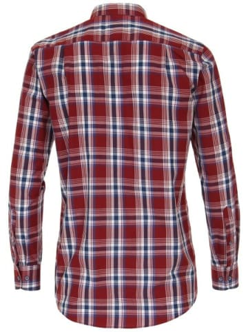 Redmond Langarm FreizeitHemd für Herren in rot