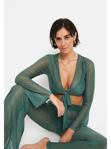 LSCN BY LASCANA Langarmshirt in khaki