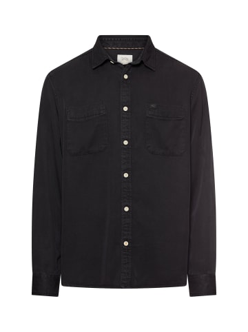 Camel Active Langarmhemd mit Brusttasche in Nachtblau