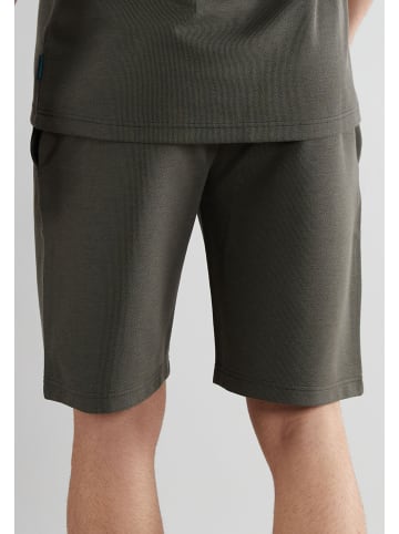 Tom Tailor Bermuda Dallas in grün-dunkel-multicolor1