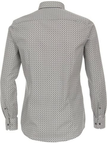 Katt Langarm FreizeitHemd für Herren in anthrazit