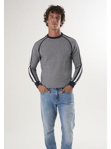 Felix Hardy Pullover in Navy Melange