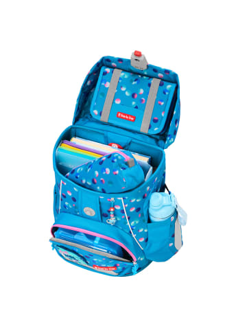 Step by Step Grundschulranzen FIT "Dolphin Finja" 5-teilig in Blau